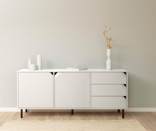 Tenzo Corner Sideboard 176 cm Weiß