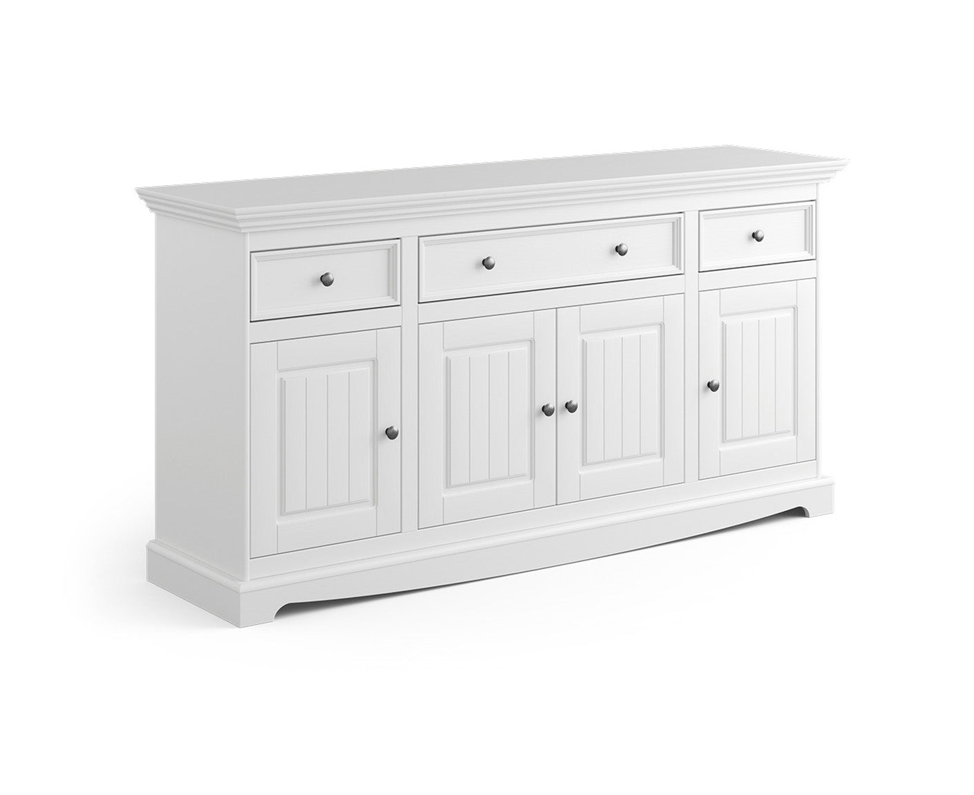 Belluno Elegante Sideboard 167x85 cm Massivholz mit Doppeltür