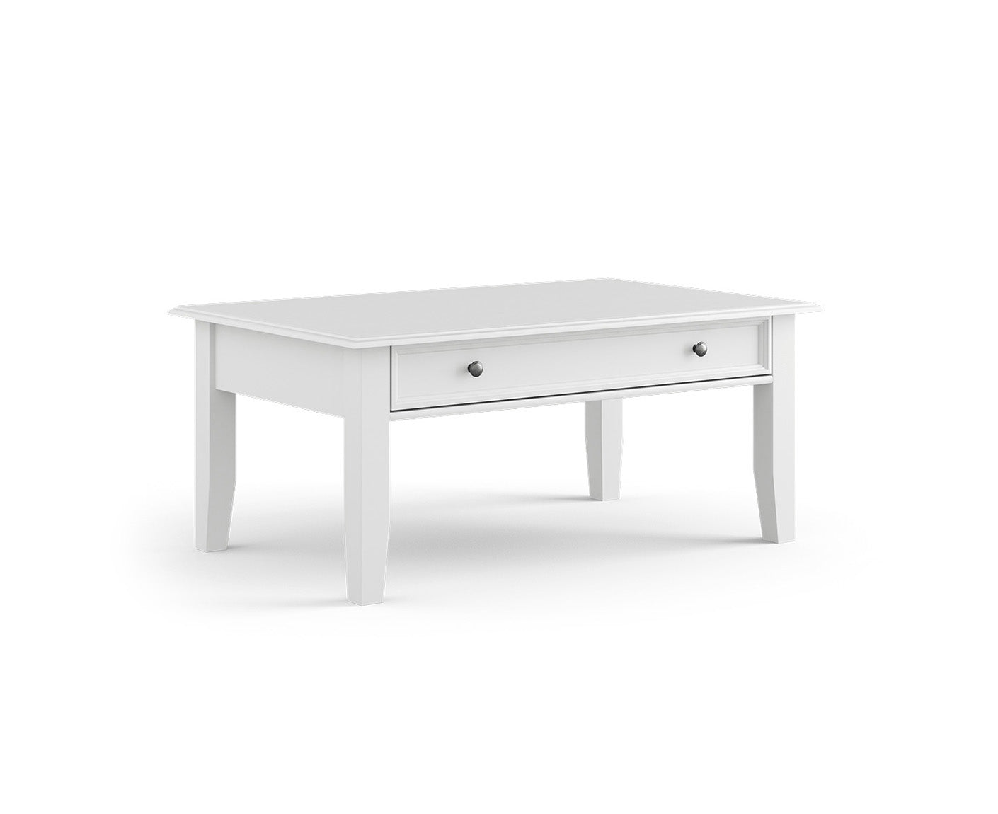 Belluno Elegante Couchtisch 122x71 cm Massivholz
