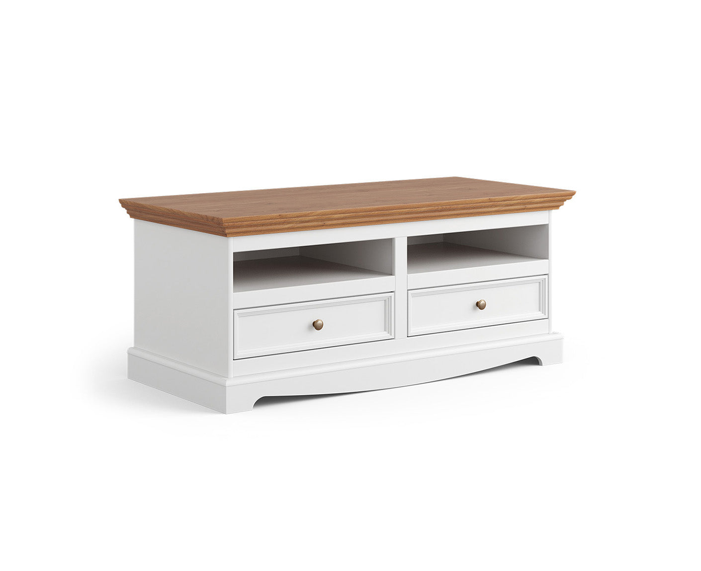 Belluno Elegante Lowboard 111x53 cm Massivholz