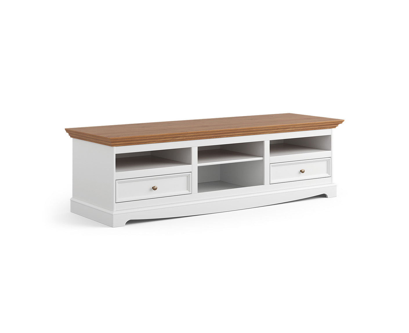 Belluno Elegante Lowboard 167x53 cm Massivholz