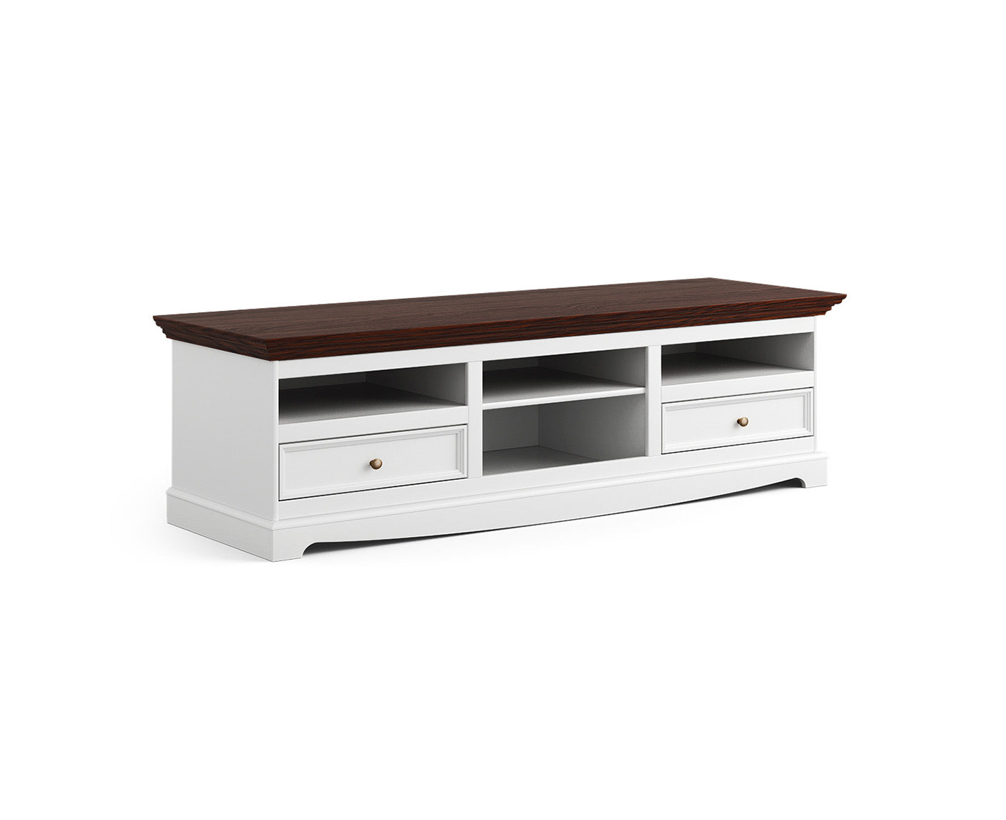 Belluno Elegante Lowboard 167x53 cm Massivholz