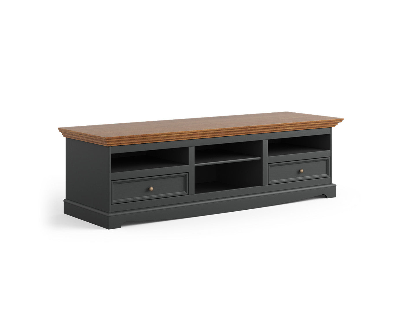 Belluno Elegante Lowboard 167x53 cm Massivholz
