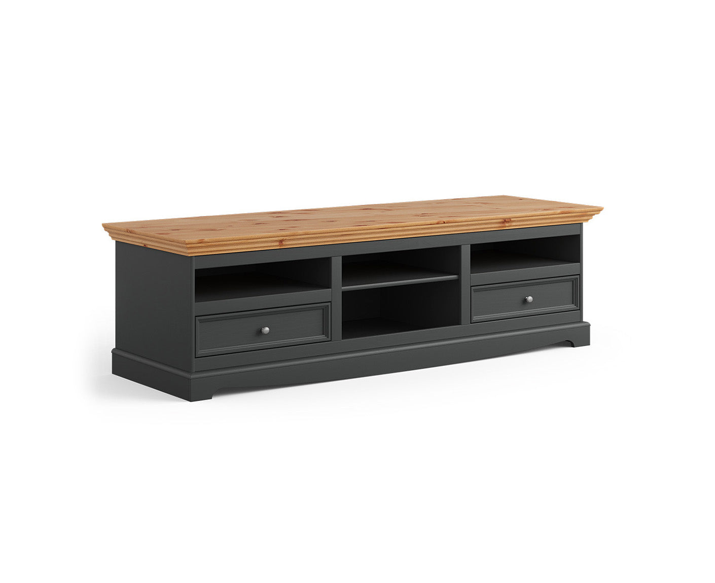 Belluno Elegante Lowboard 167x53 cm Massivholz