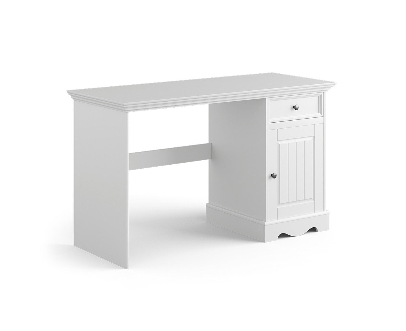 Belluno Elegante Schreibtisch 130x53 cm Massivholz