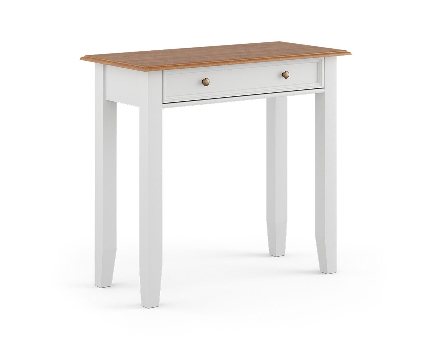 Belluno Elegante Schminktisch mit Schublade Massivholz