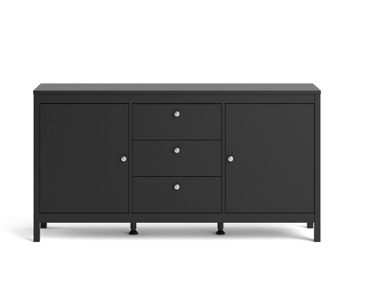 Madrid Sideboard Schwarz Matt