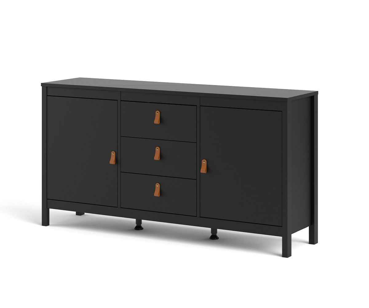 Madrid Sideboard Schwarz Matt