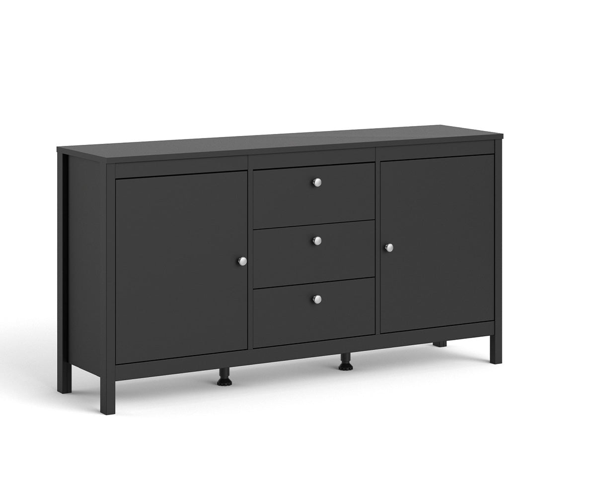 Madrid Sideboard Schwarz Matt