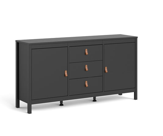 Madrid Sideboard Schwarz Matt