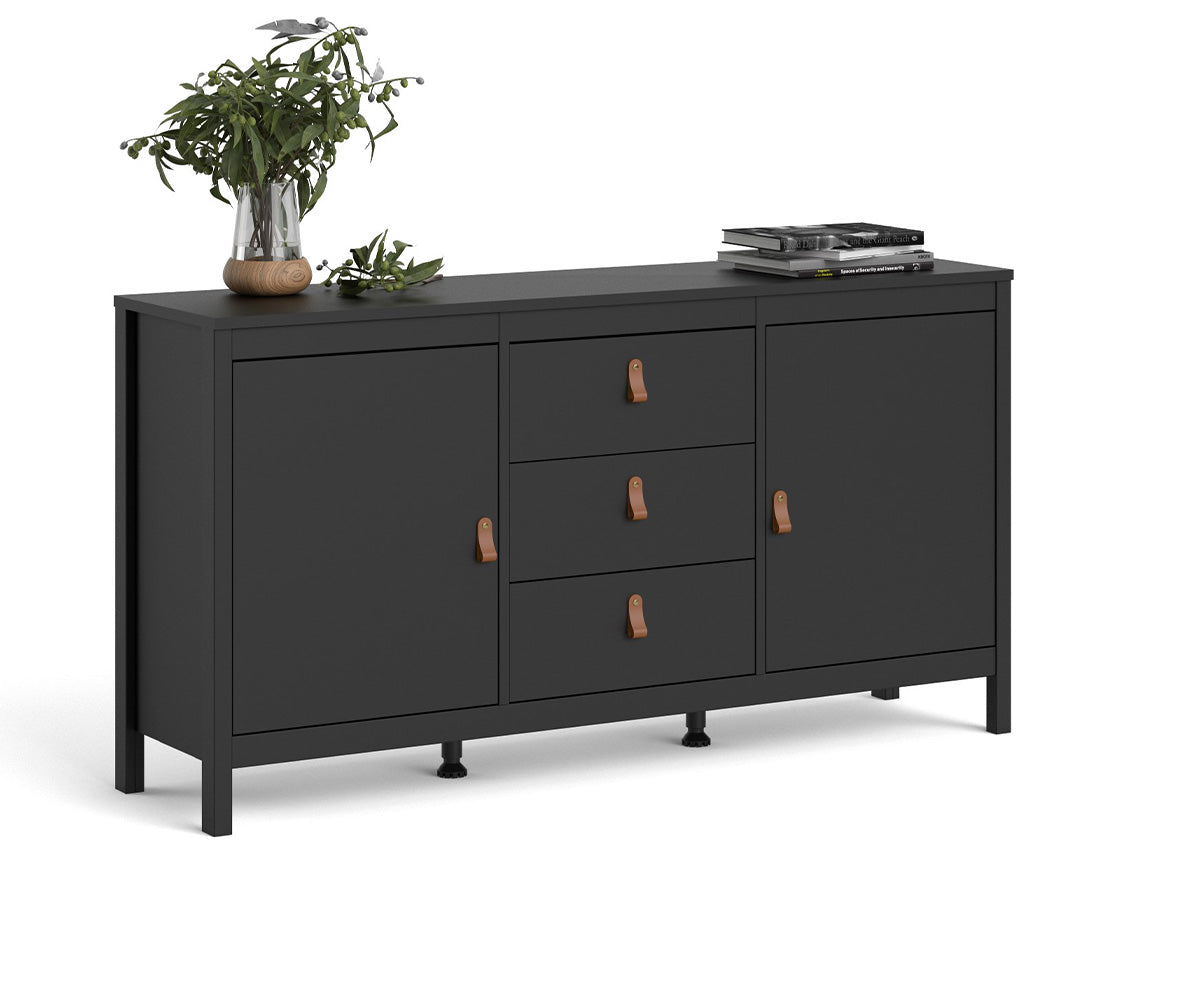 Madrid Sideboard Schwarz Matt