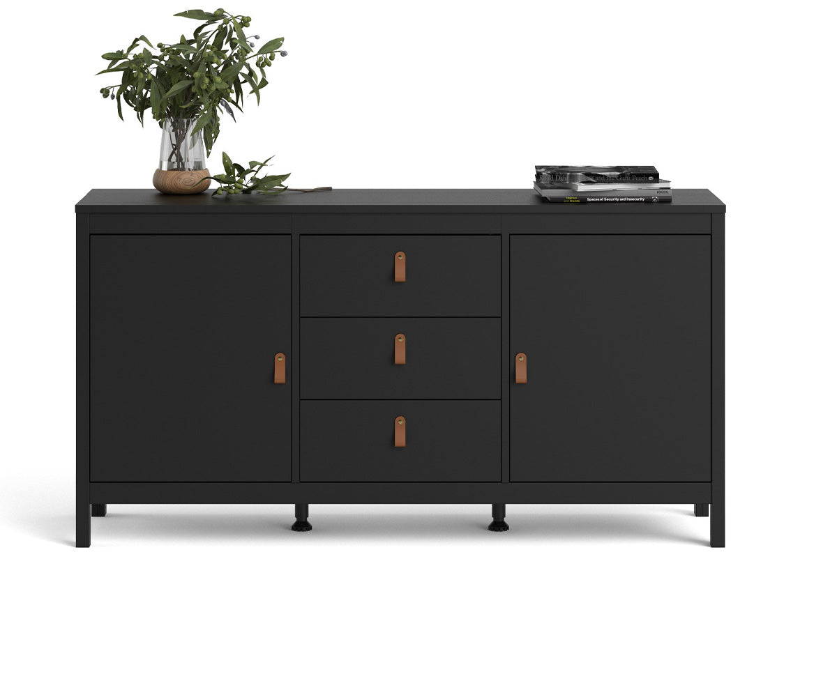 Madrid Sideboard Schwarz Matt