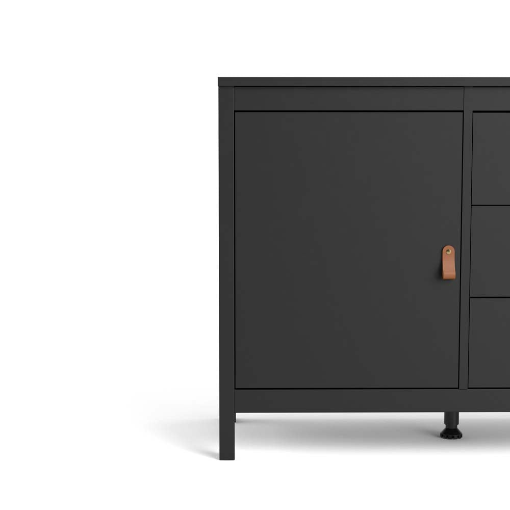 Madrid Sideboard Schwarz Matt