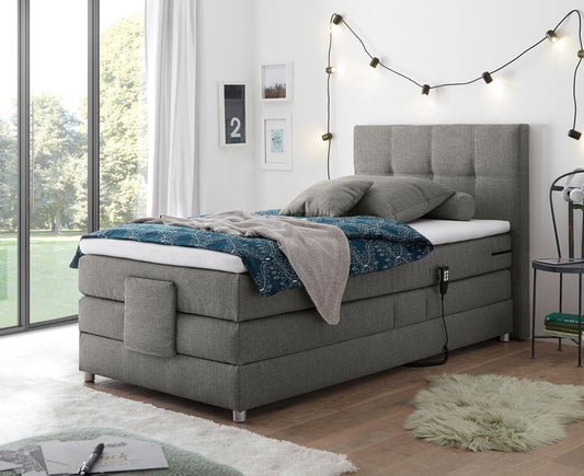 Manolo Boxspringbett mit Motor 100x200 cm - Voelpe