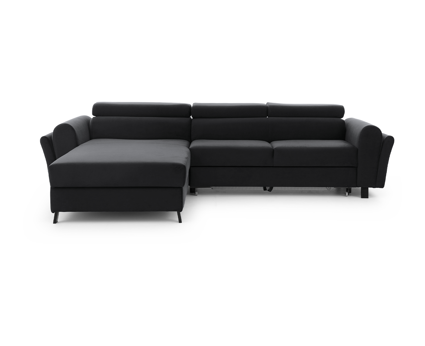 Mariall Ecksofa 300 x 190 cm Burgund (Samt - Matt)