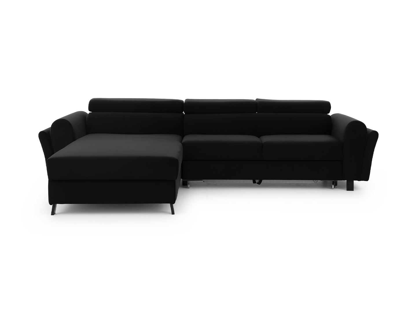 Mariall Ecksofa 300 x 190 cm Burgund (Samt - Matt)