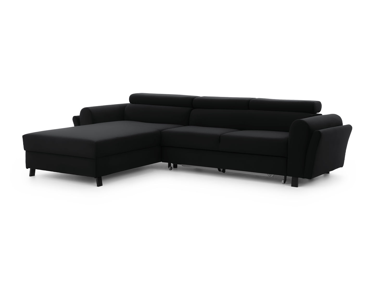 Mariall Ecksofa 300 x 190 cm Burgund (Samt - Matt)