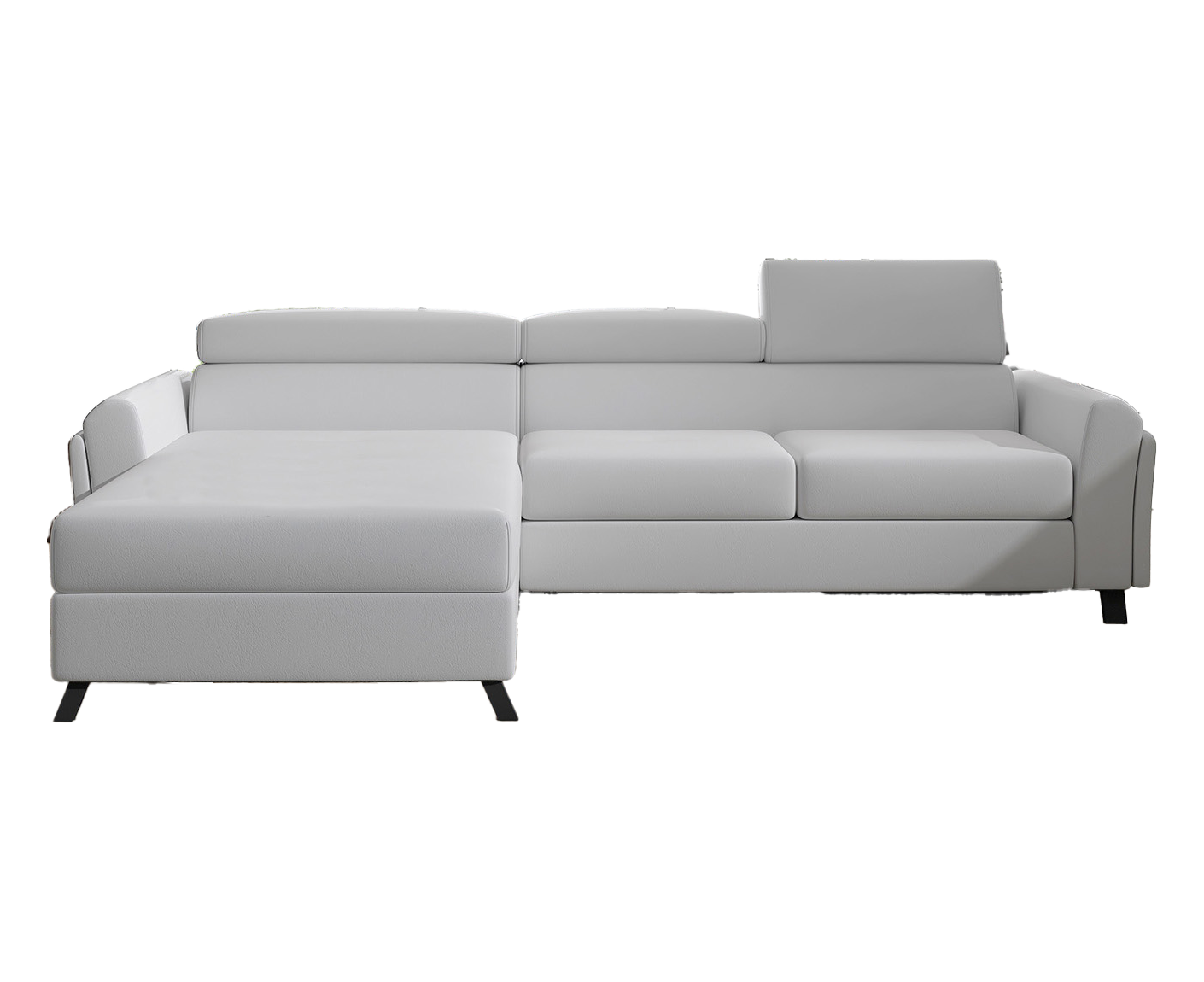 Mariall Ecksofa 300 x 190 cm Beige (Kunstleder)