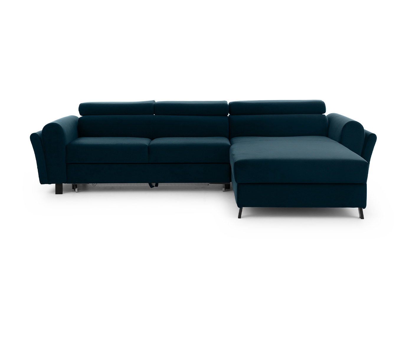 Mariall Ecksofa 300 x 190 cm Burgund (Samt - Matt)