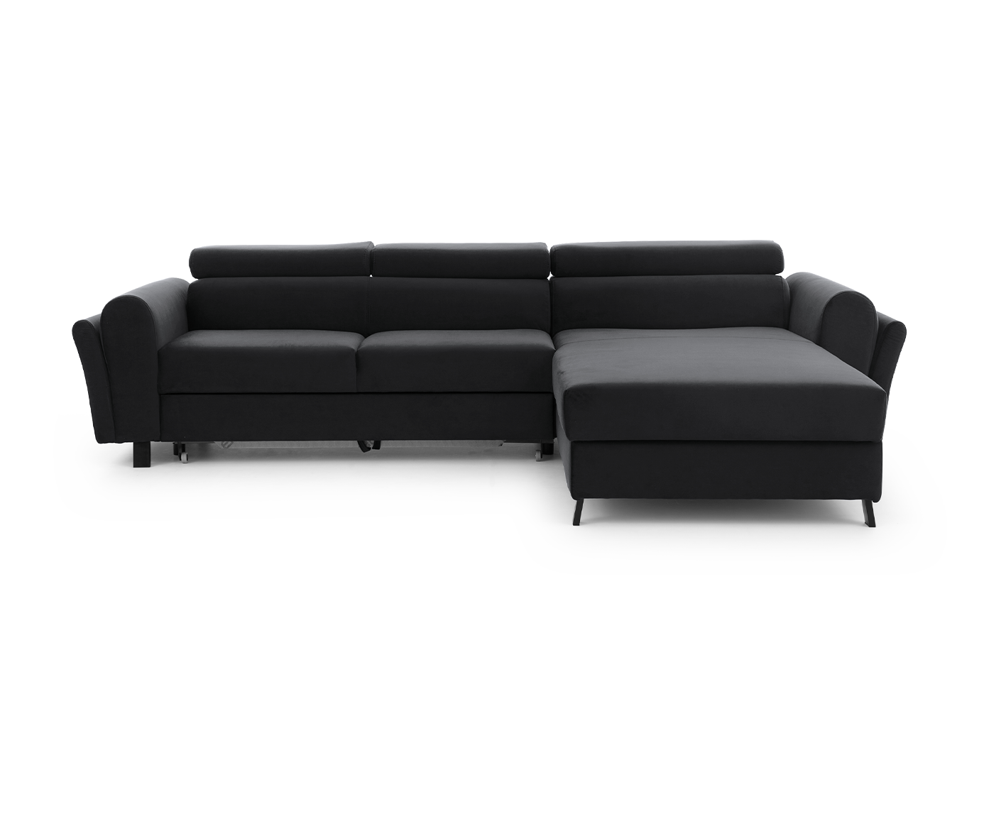 Mariall Ecksofa 300 x 190 cm Burgund (Samt - Matt)