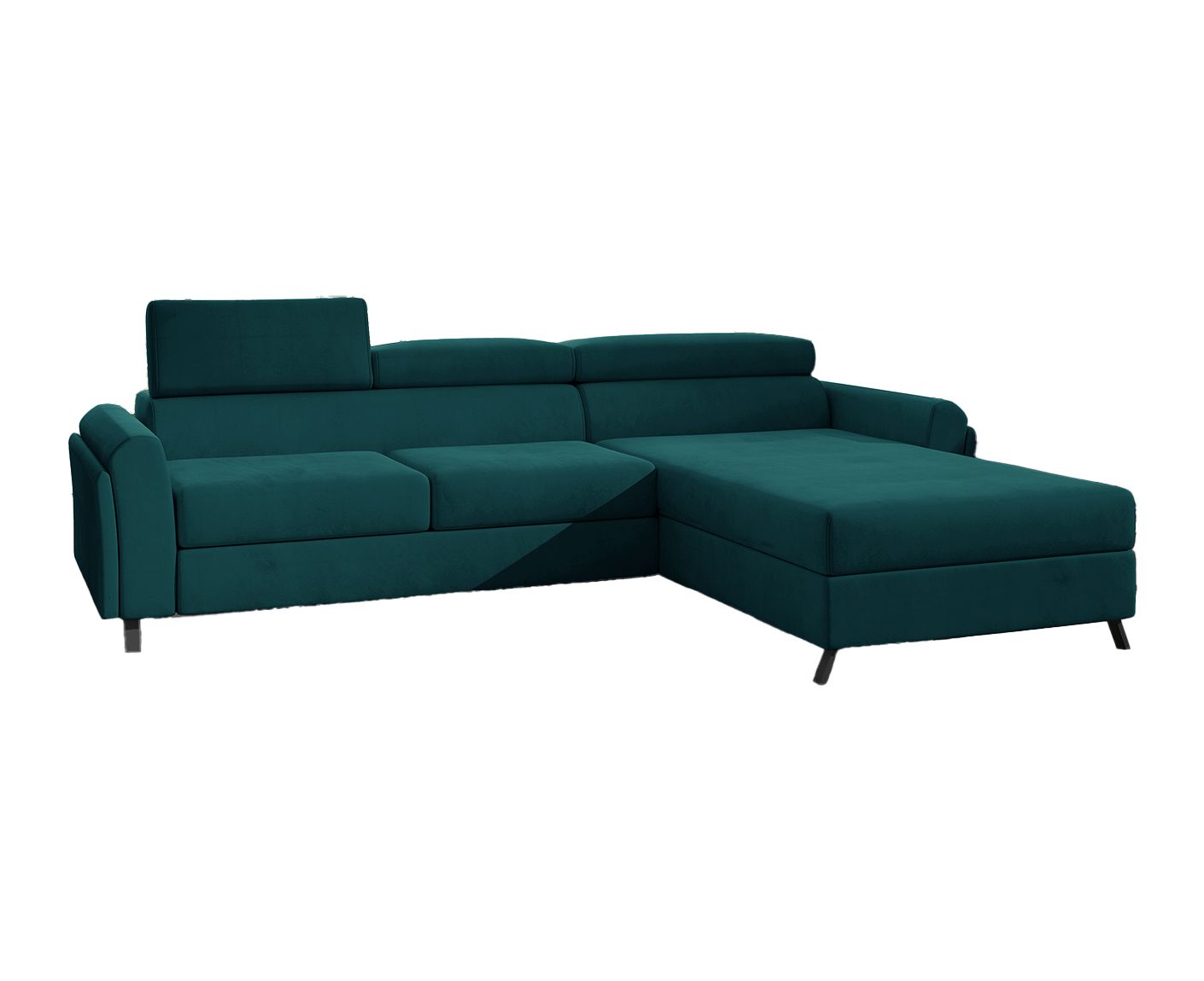 Mariall Ecksofa 300 x 190 cm Burgund (Samt - Matt)