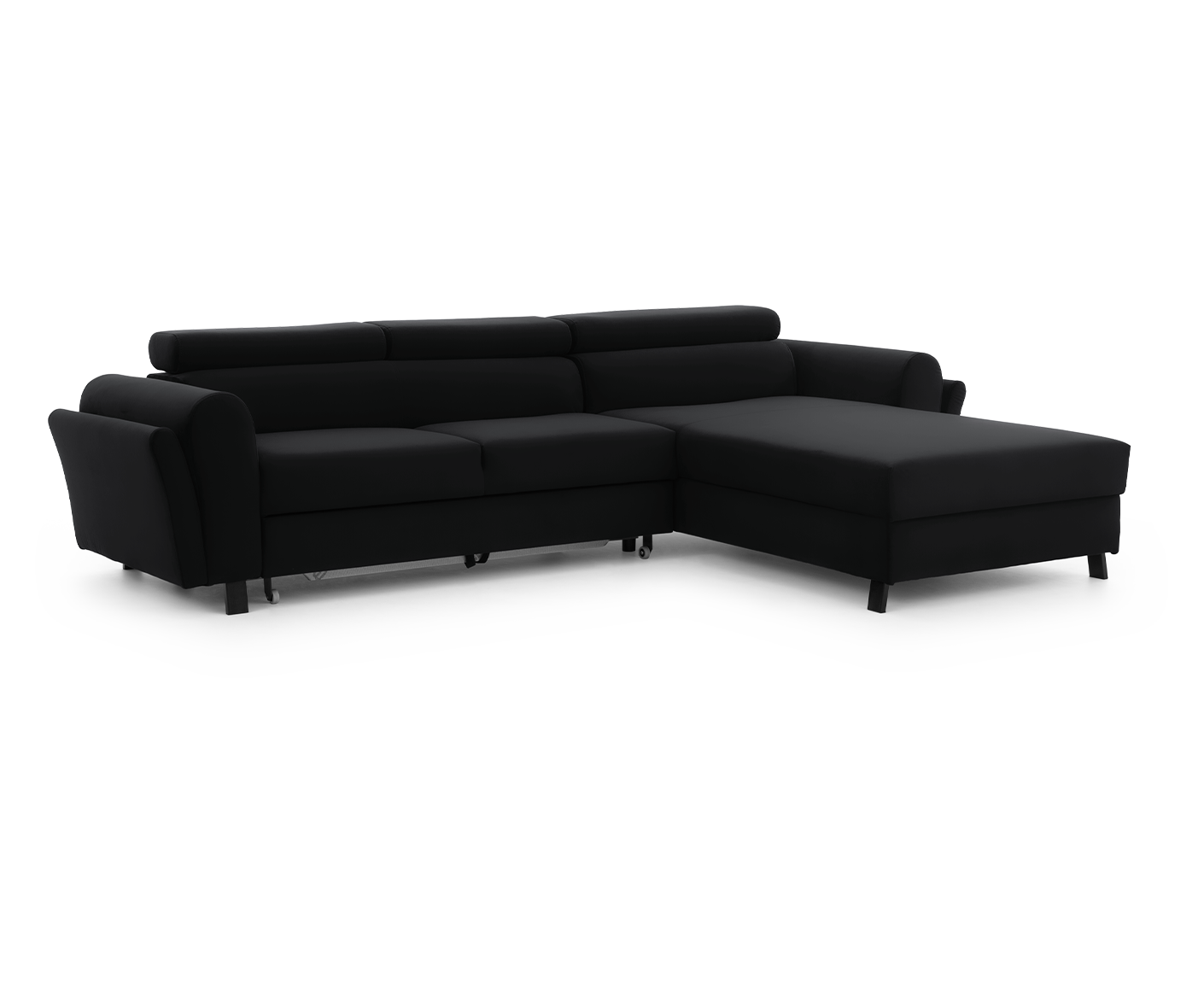 Mariall Ecksofa 300 x 190 cm Burgund (Samt - Matt)