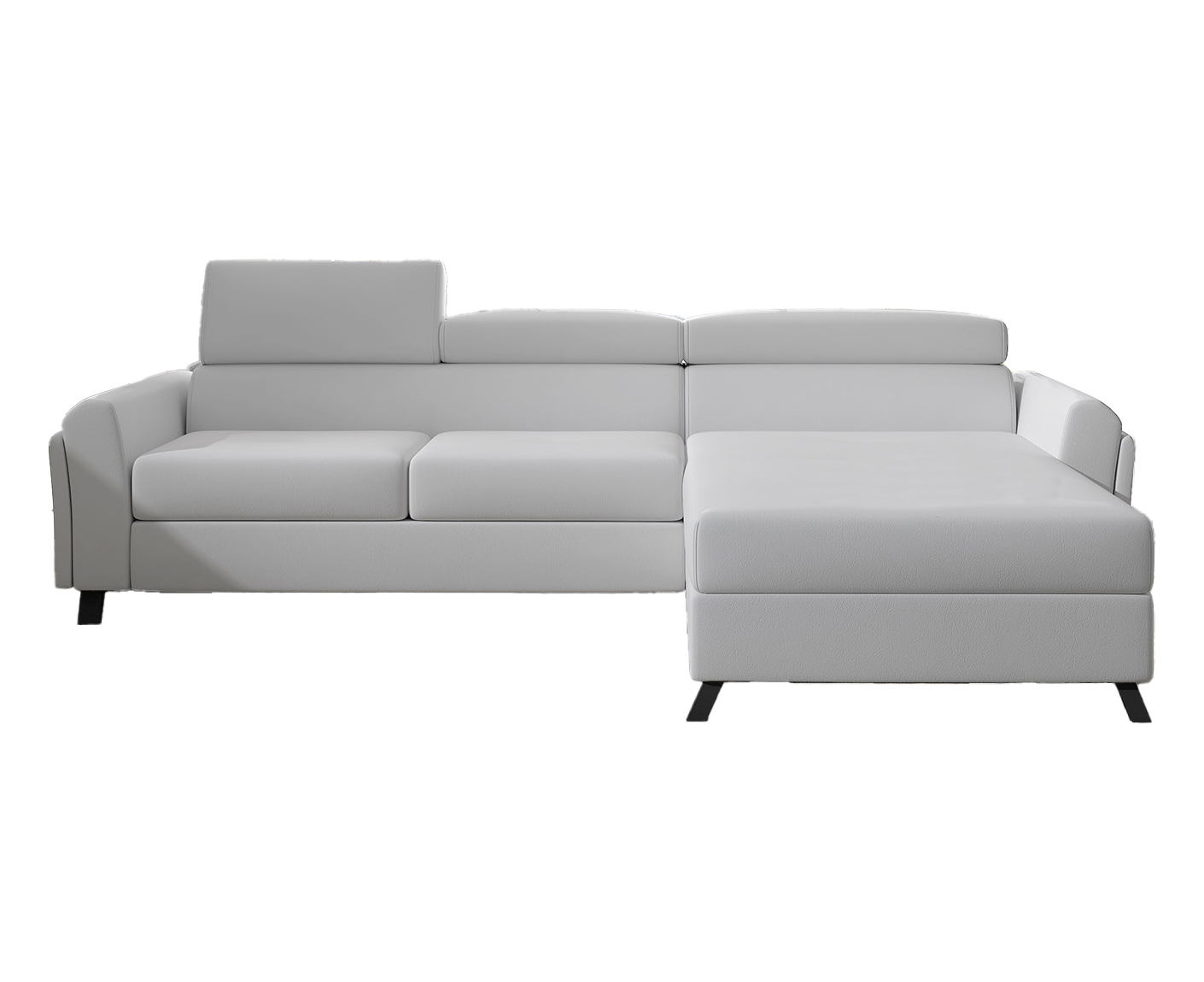 Mariall Ecksofa 300 x 190 cm Beige (Kunstleder)