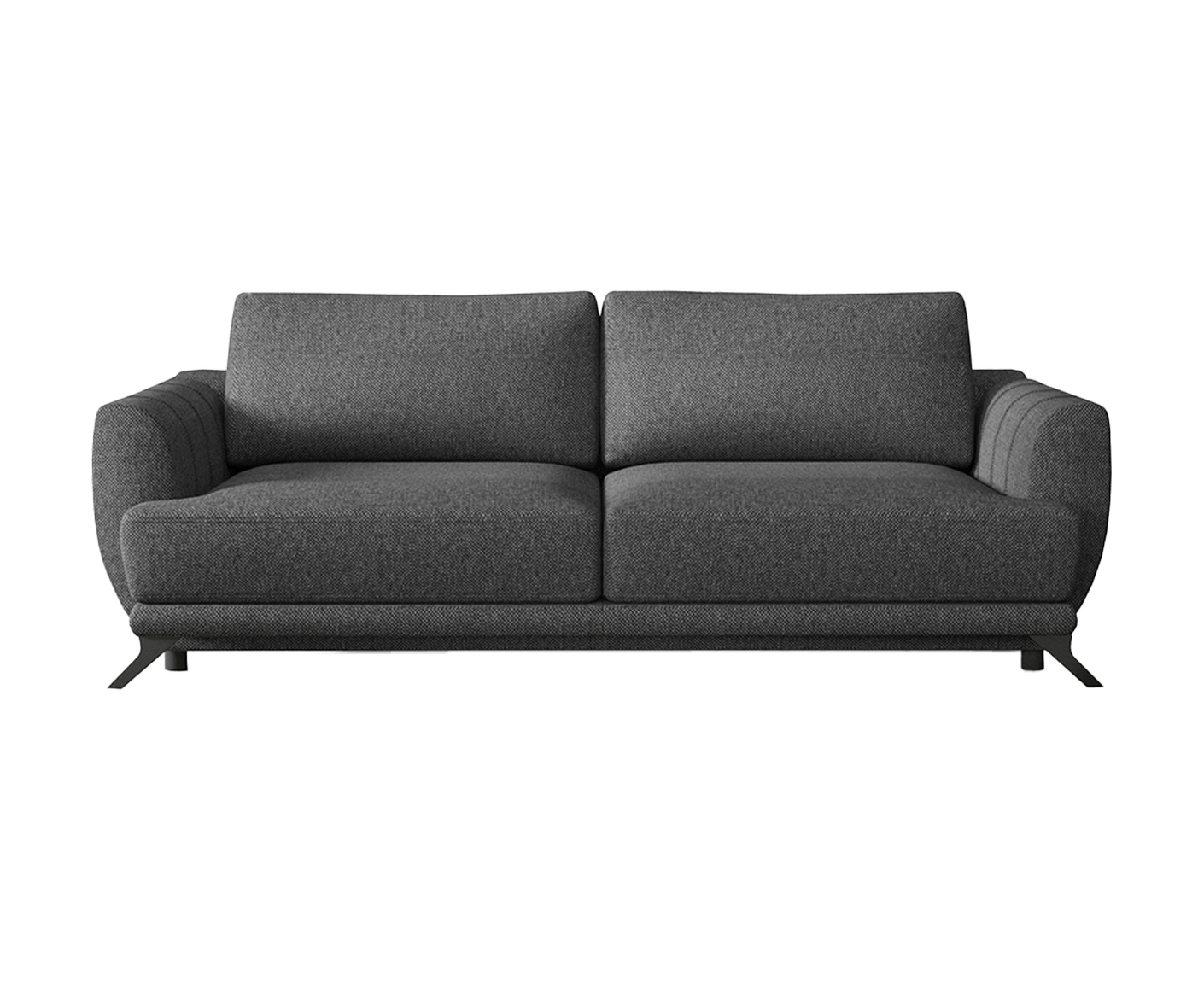 Megis Schlafsofa 250x95 cm Blau (Webstoff)