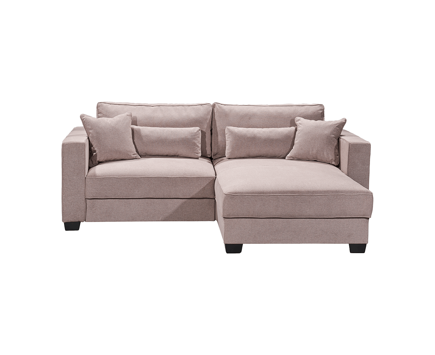 Melvin Ecksofa 200x140 cm, mit Schlaffunktion & Bettkasten - Voelpe