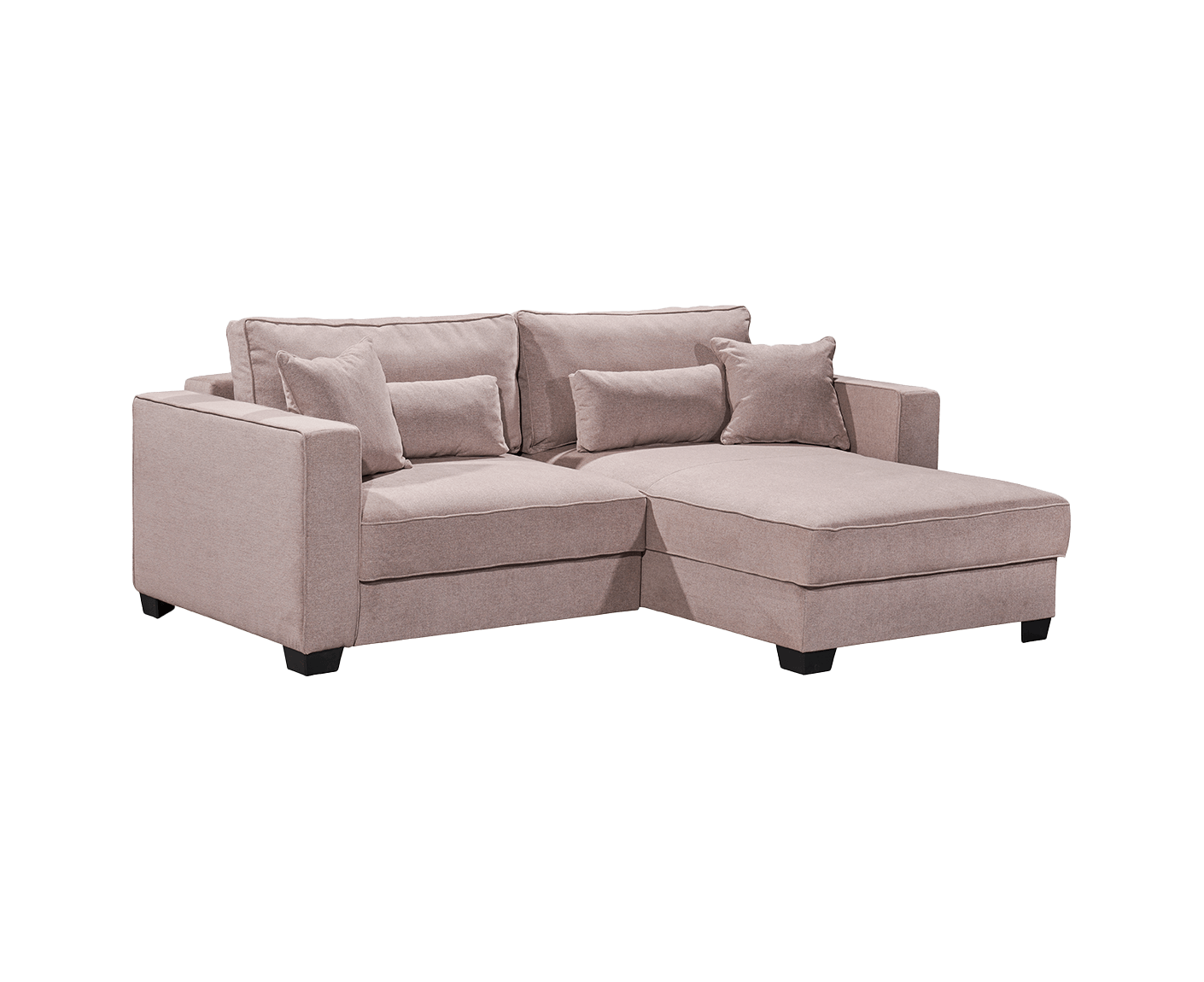 Melvin Ecksofa 200x140 cm, mit Schlaffunktion & Bettkasten - Voelpe