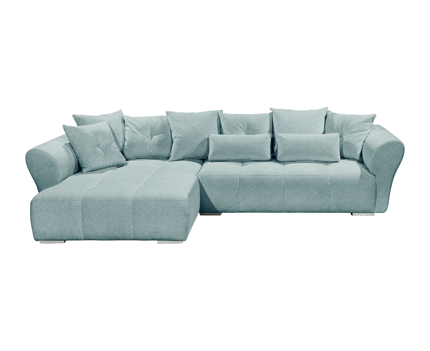 Merone Ecksofa 330 x 197 cm, inkl. Kissen