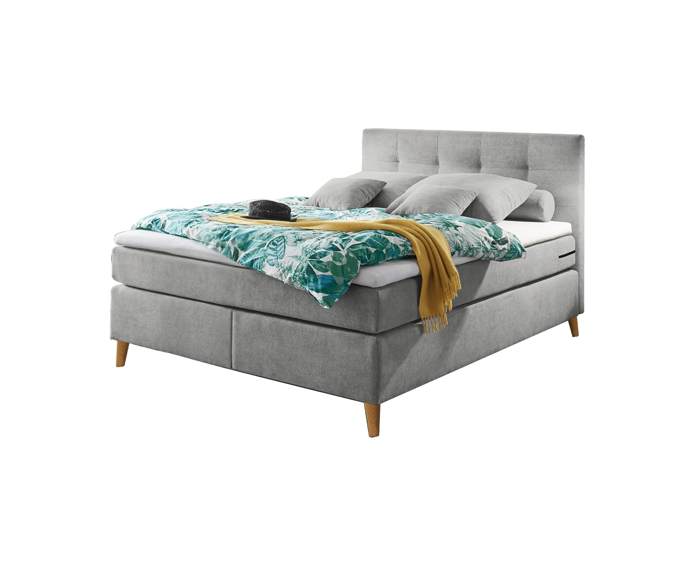 Missouri Boxspringbett Einzelbett 140x200 cm - Voelpe