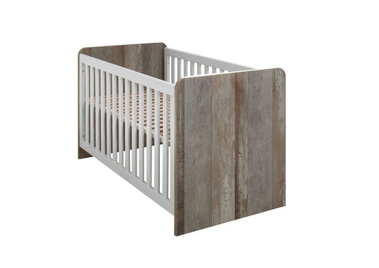 Moon Babybett Driftwood