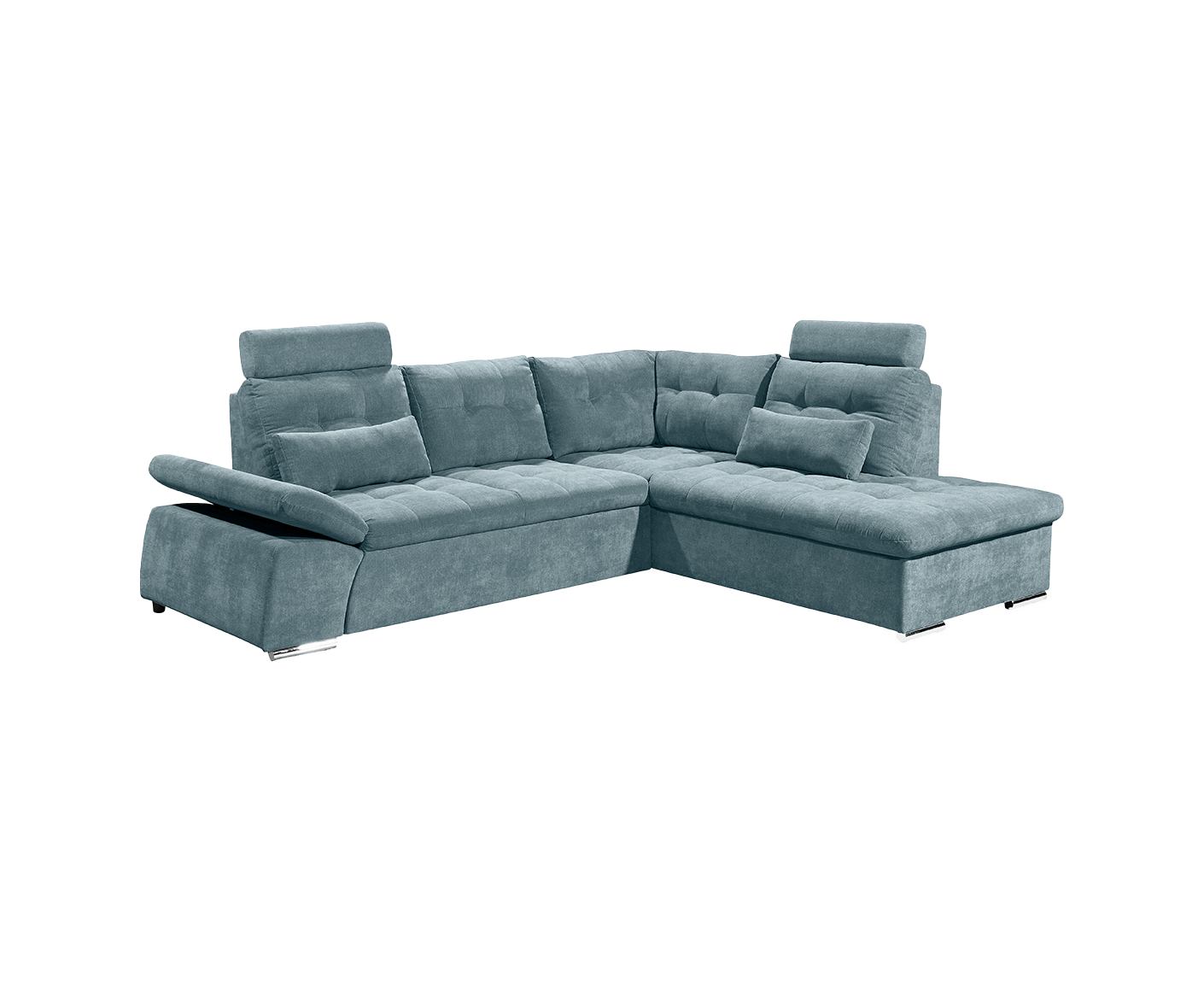 Nalo Ecksofa 260x219 cm, mit Schlaffunktion - Voelpe