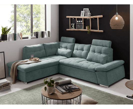 Nalo Ecksofa 260x219 cm, mit Schlaffunktion - Voelpe