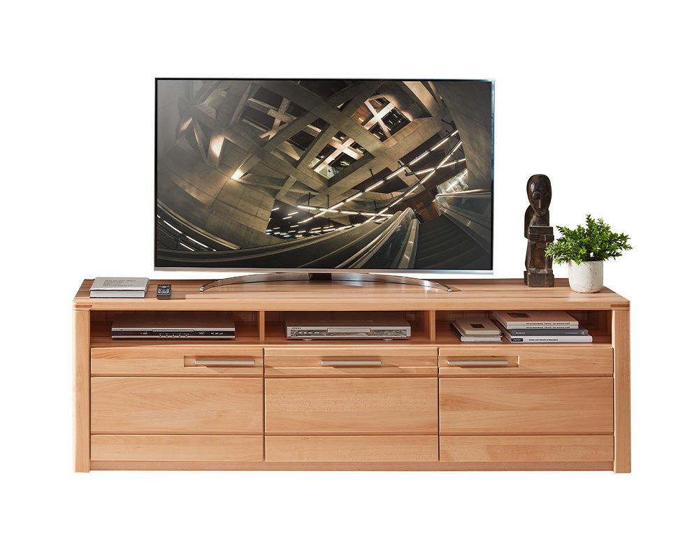 Nature One TV-Unterteil 190 cm Breite Kernbuche lackiert