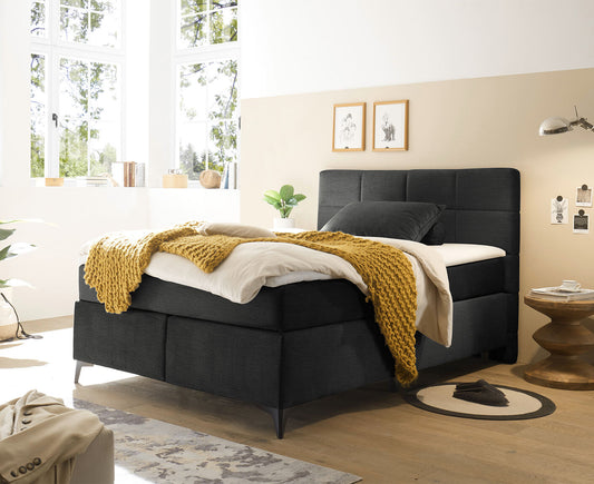 Navarra Boxspringbett Einzelbett 140x200 cm - Voelpe