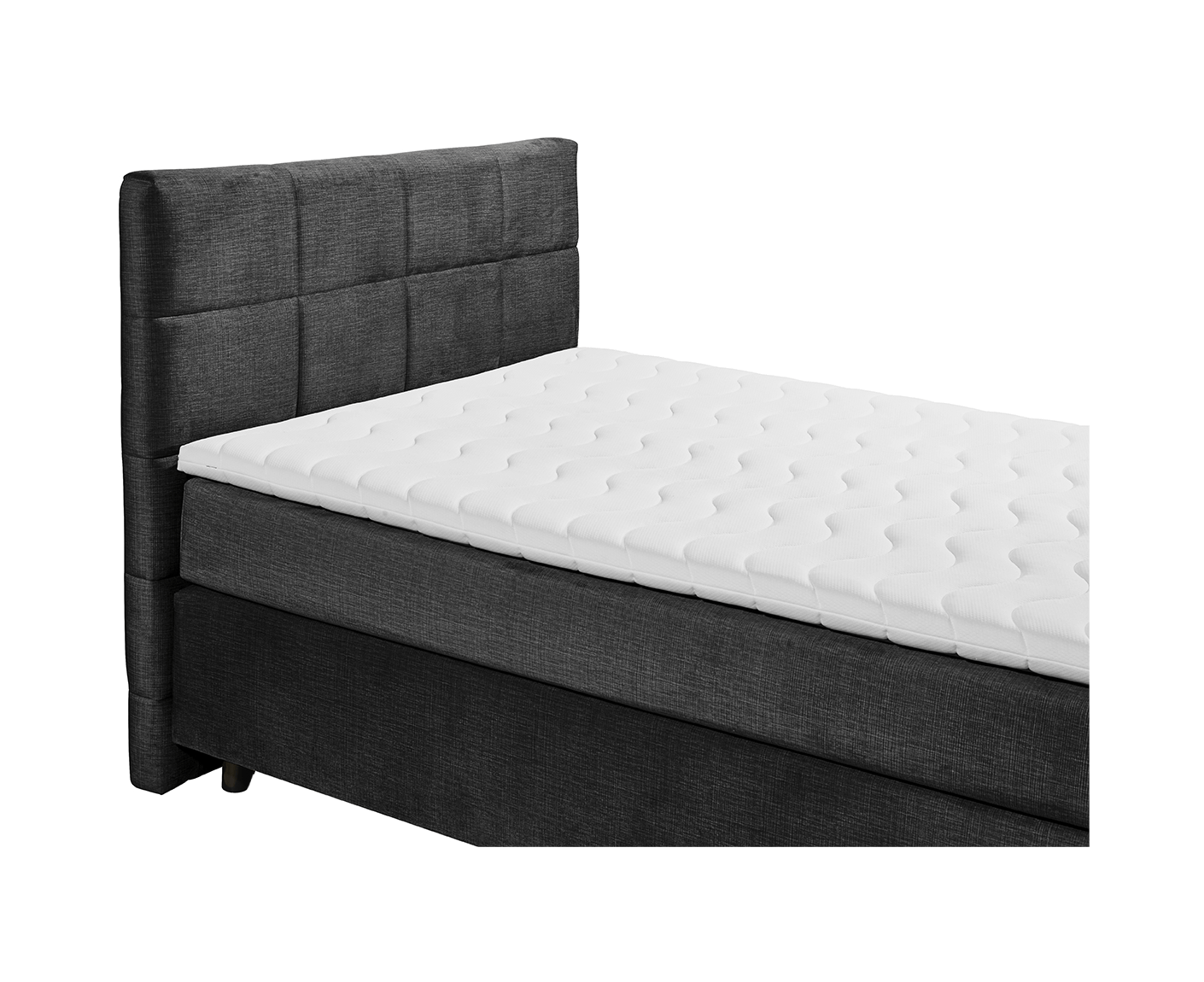 Navarra Boxspringbett Einzelbett 140x200 cm - Voelpe