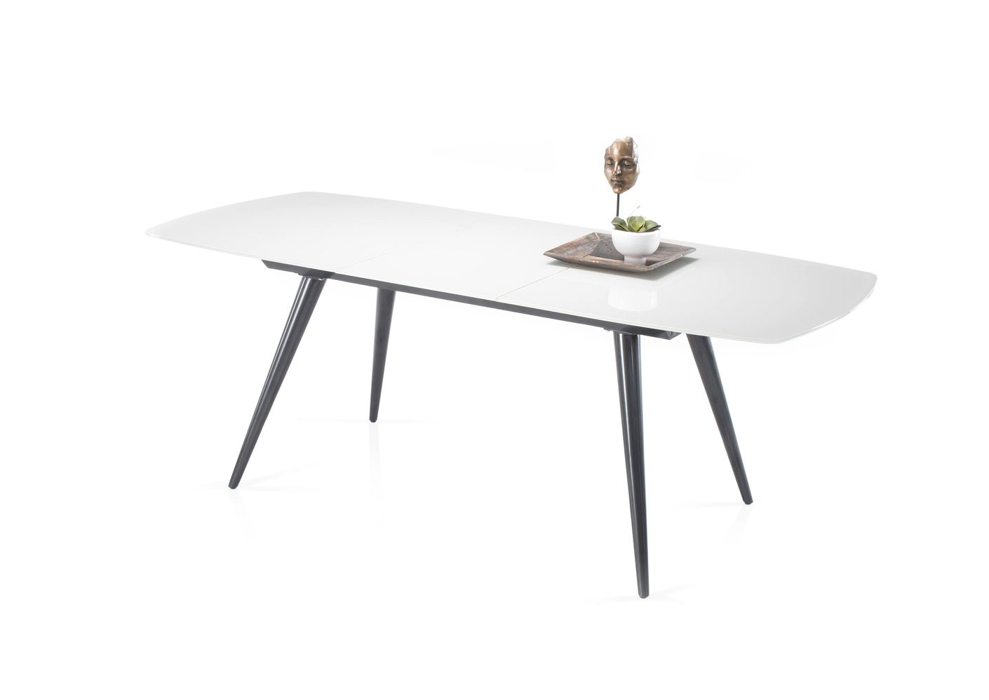 Esstisch ausziehbar 160 - 210 cm Glas