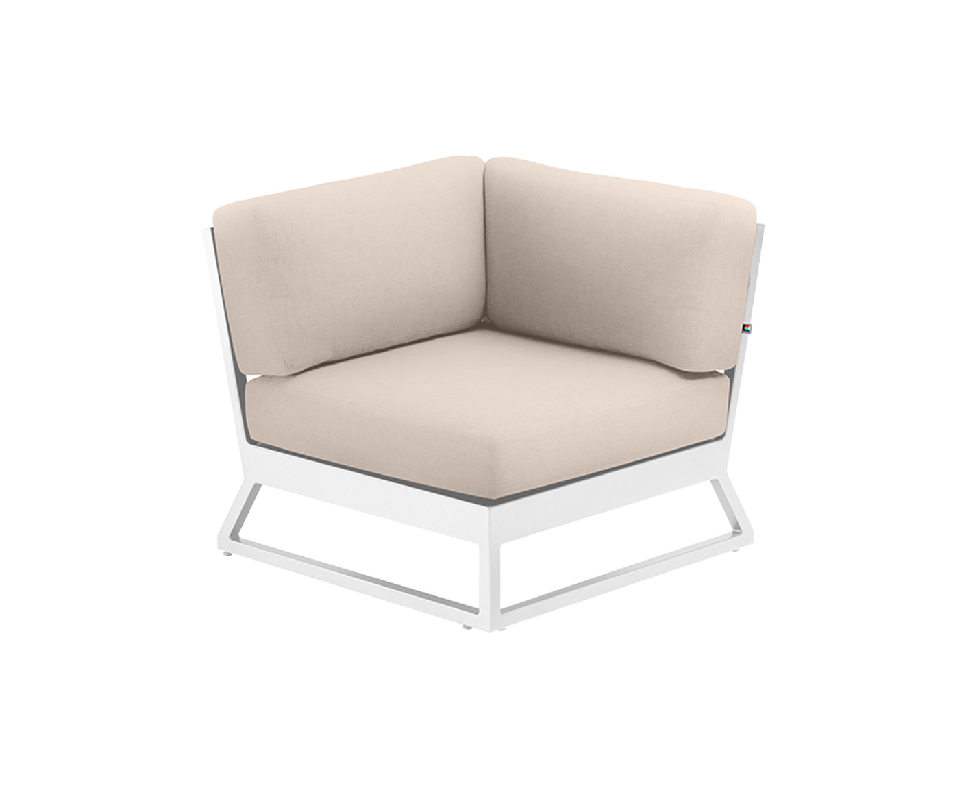 Kettler Ocean Skid Platform Lounge Eckteil