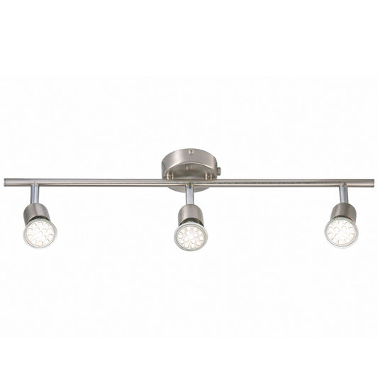 Avenue 3 LED Spots Deckenlampe Silber - Voelpe