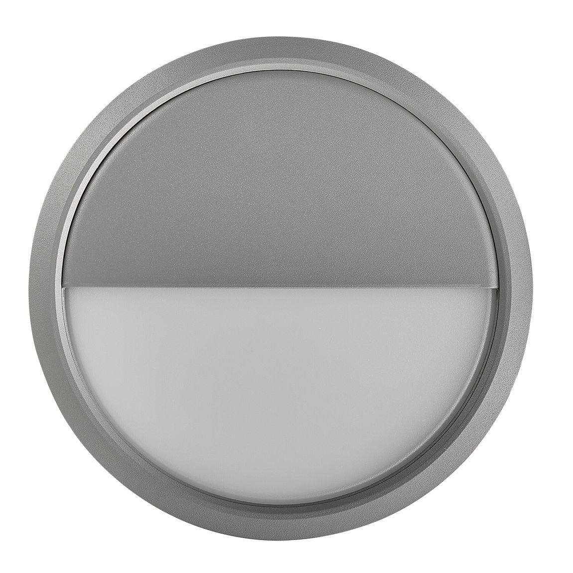 AVA Wandlampe Outdoor LED Bluetooth Grau / Opalweiß