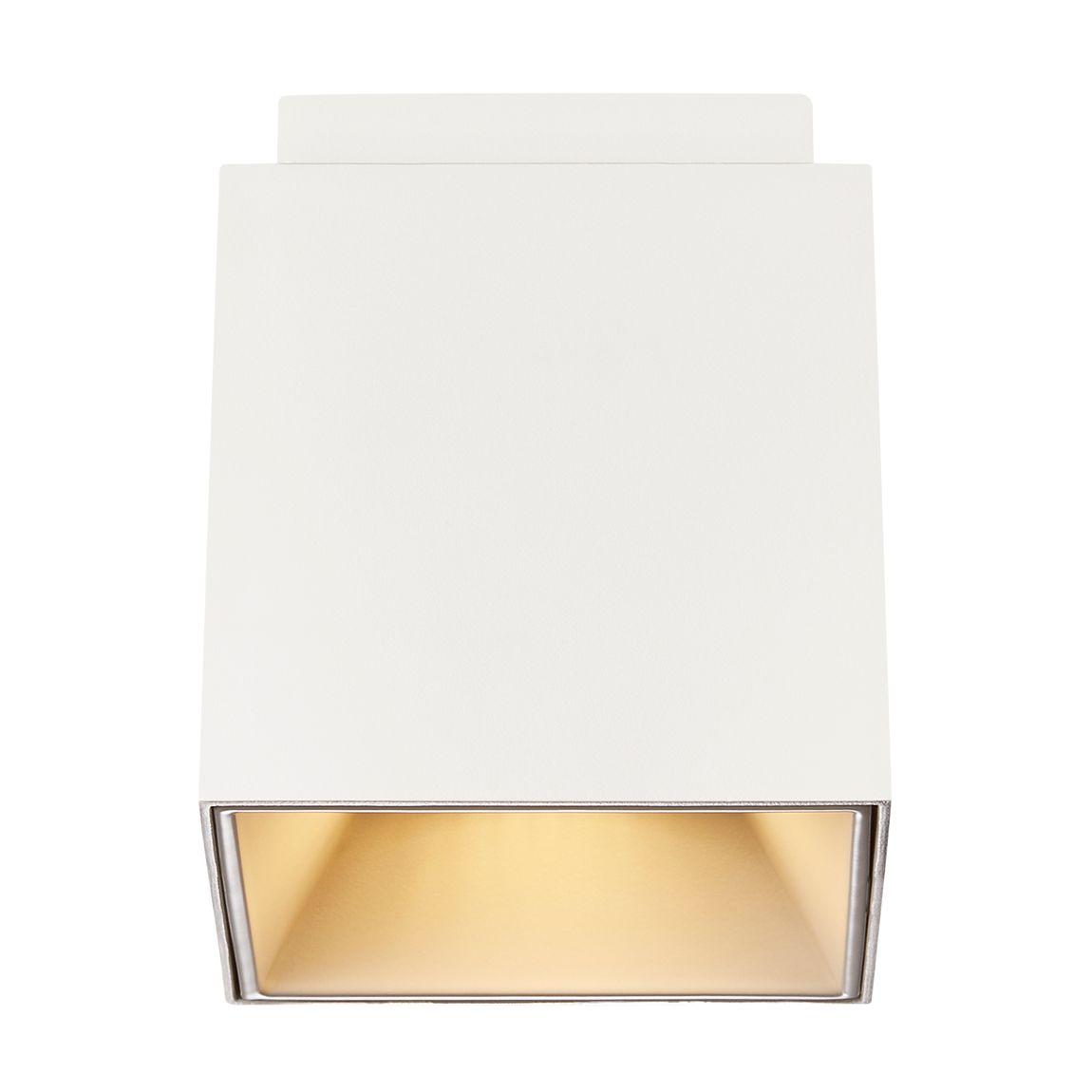 Ethan Anbauspot Deckenlampe 10,5 x 10,5 cm  Weiß Matt