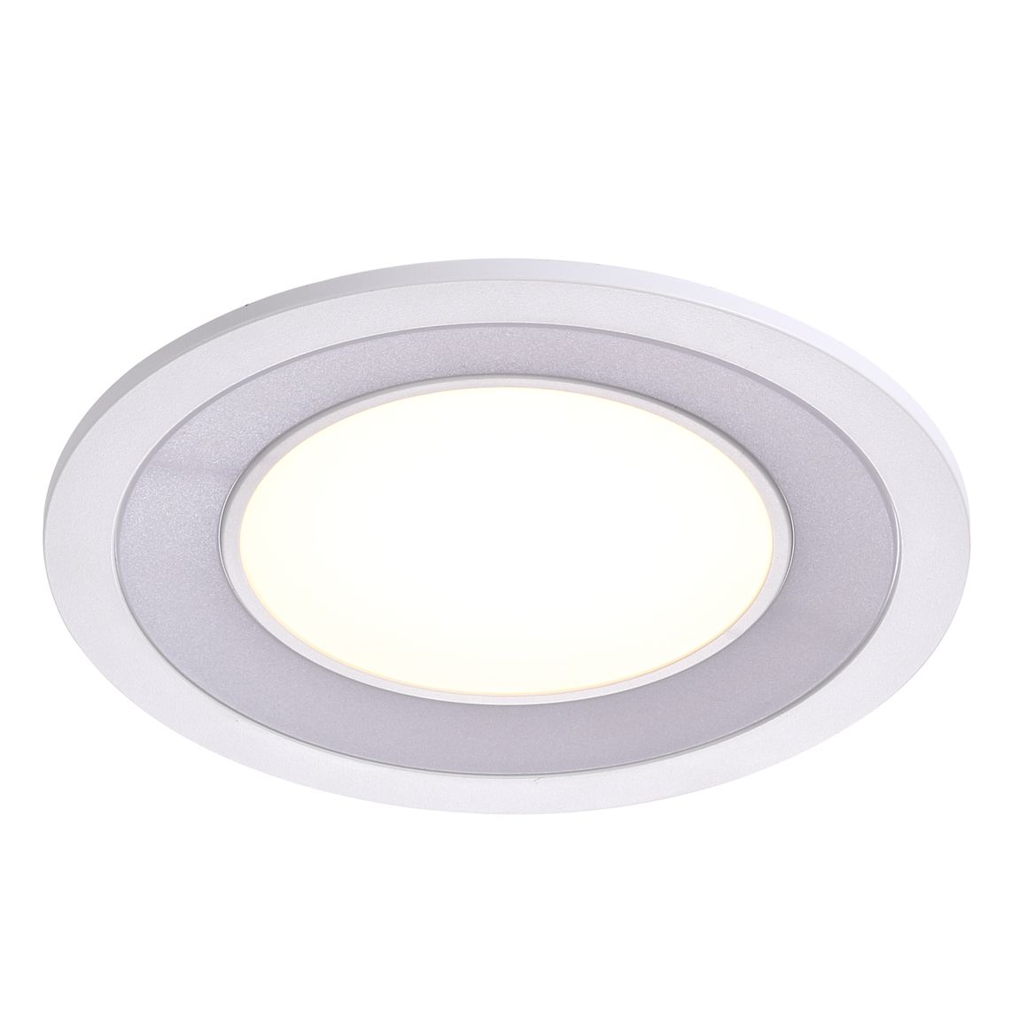 Clyde LED Einbaustrahler Ø 13 cm mit Moodmaker Dimmer Weiß - Voelpe