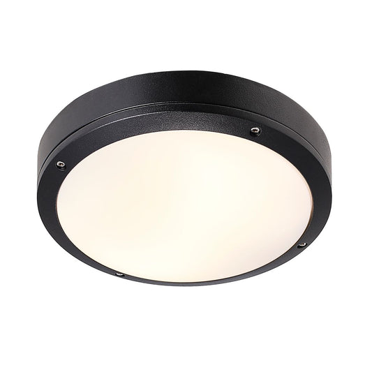 Desi Deckenlampe Ø 27,5 cm Opalweiß/Schwarz