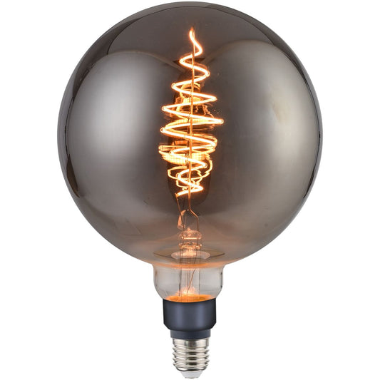Glühbirne Deco Gigant G200 E27 600lm Dimmbar Rauchgrau 8,5 Watt