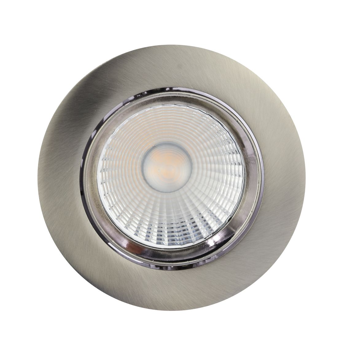 Dorado LED Einbauspot Ø 7,2 cm 3er-Set Verstellbar Silber - Voelpe