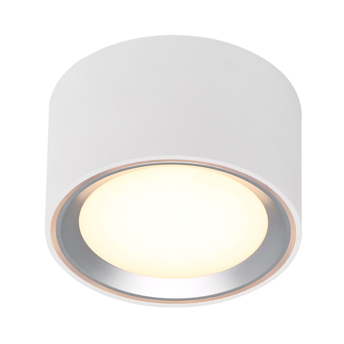 Fallon LED-Spots mit Moodmaker Dimmer Weiß/Silber - Voelpe