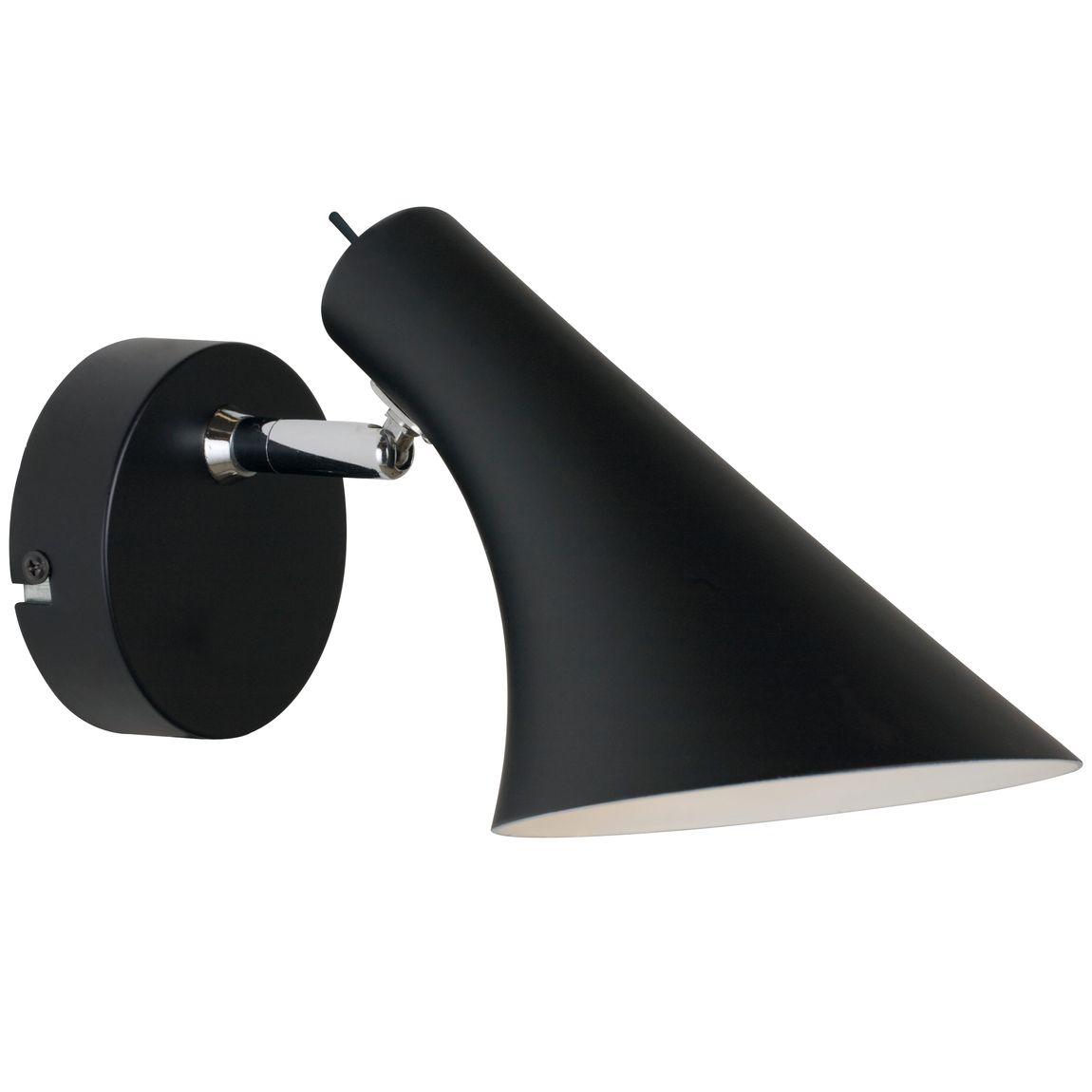 Vanila Wandlampe E14 Schwarz