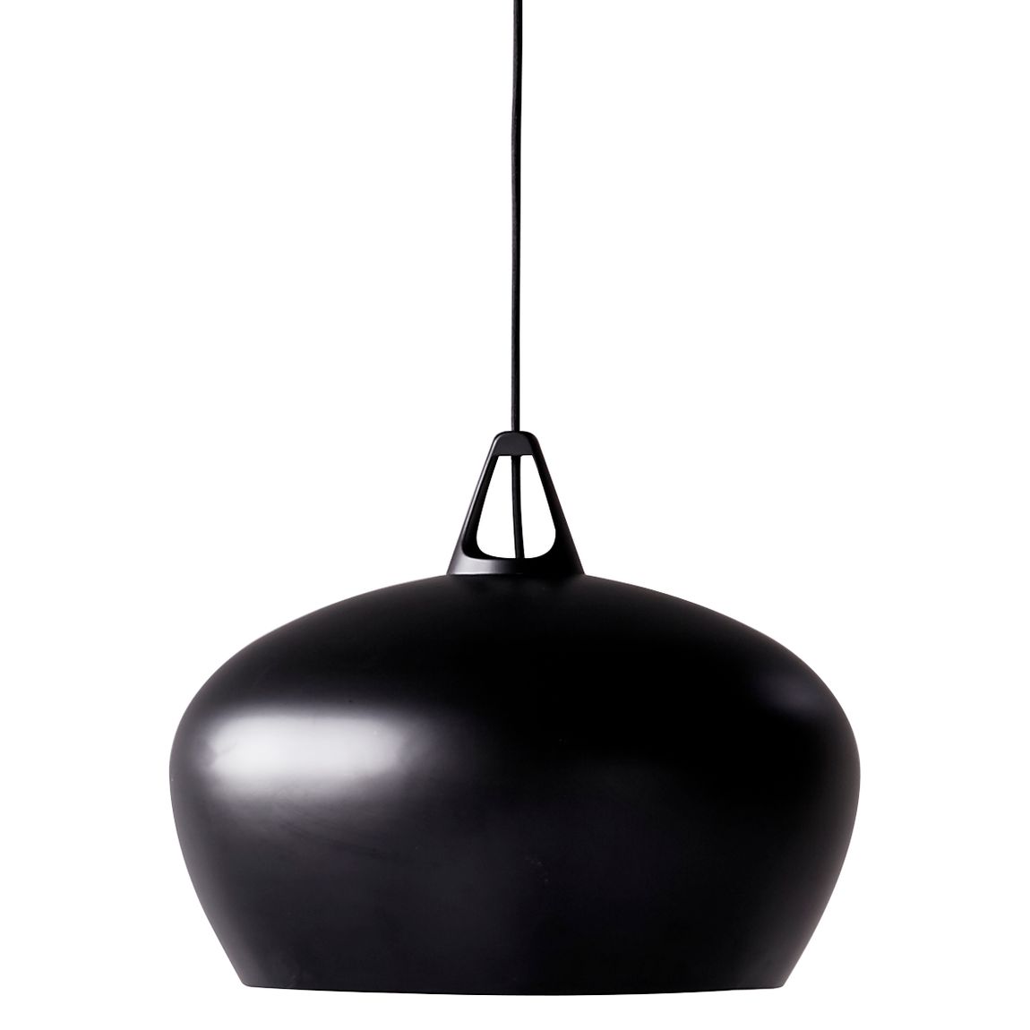 Belly Pendellampe Hängelampe Ø 46 cm Schwarz - Voelpe